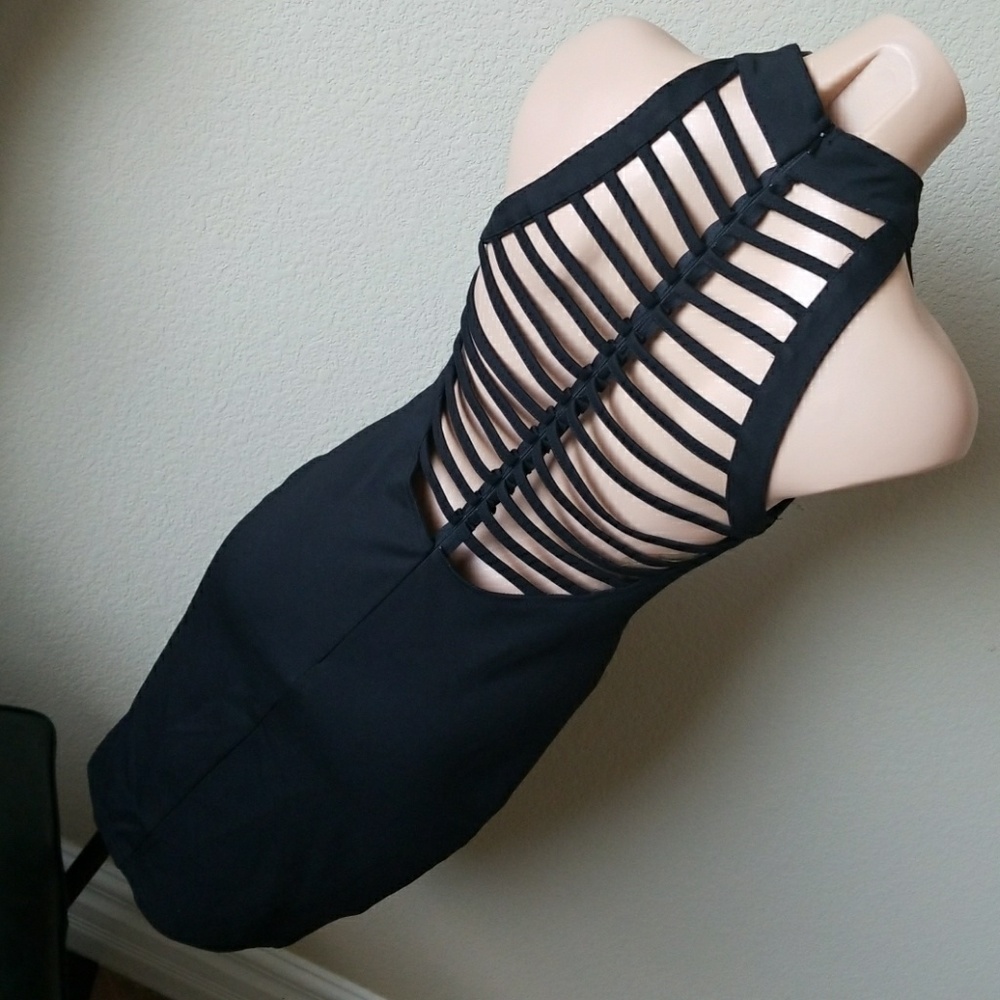 Edgy Cutout Club dress